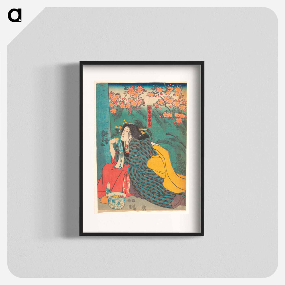 Japanese woodblock print - 歌川 国芳 Poster.