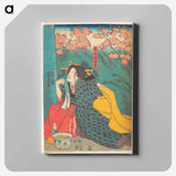 Japanese woodblock print - 歌川 国芳 Canvas.