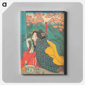 アートパネル-Japanese woodblock print - 歌川 国芳 Canvas.