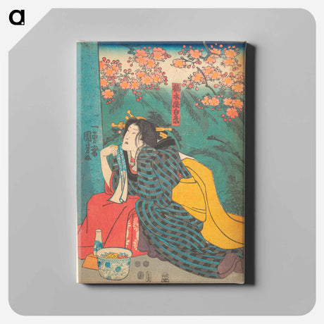 アートパネル-Japanese woodblock print - 歌川 国芳 Canvas.