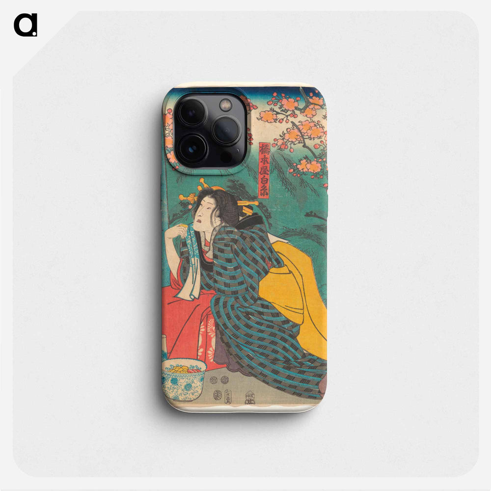 Japanese woodblock print - 歌川 国芳 Phone Case.