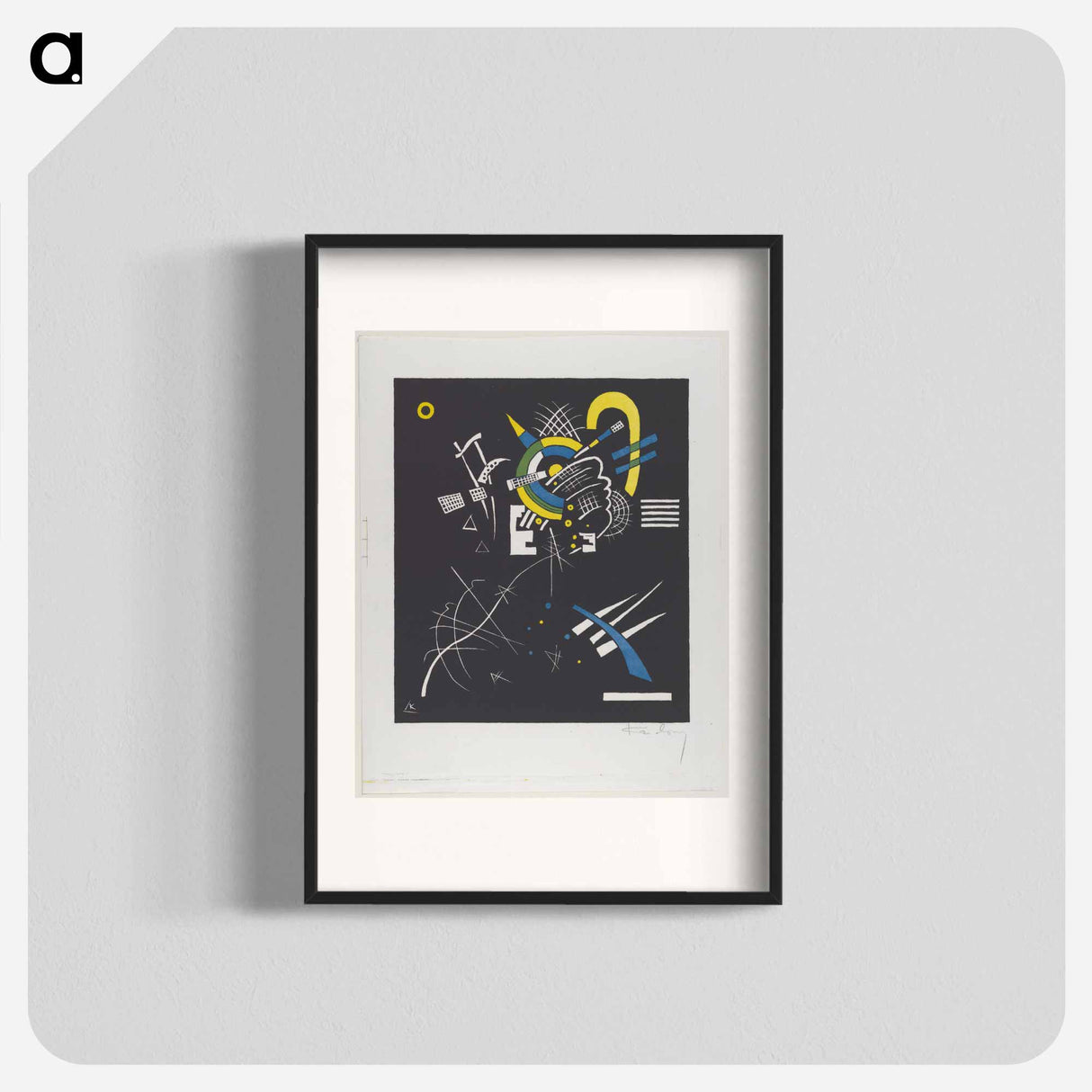 Kleine Welten VII (Small Worlds VII) - Wassily Kandinsky Poster.