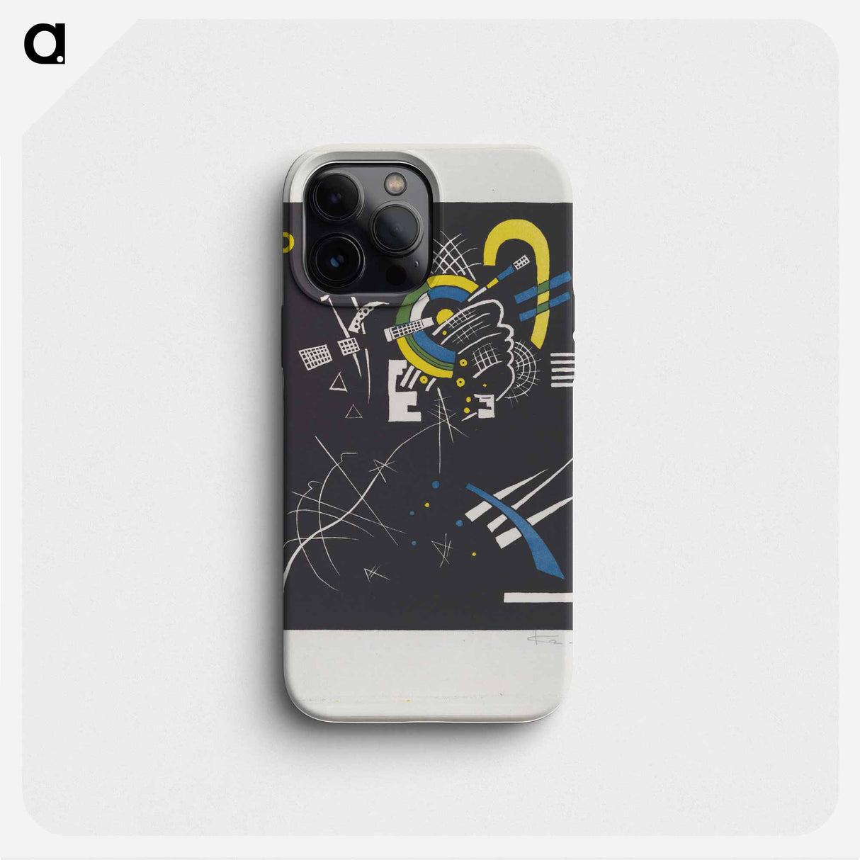 Kleine Welten VII (Small Worlds VII) - Wassily Kandinsky Phone Case.