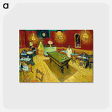 アートポストカード-Le café de nuit (The Night Café)
 - イェール大学アートギャラリー Postcard.