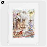 Notre-Dame de Paris - アドルフ レオン ウィレット Poster.
