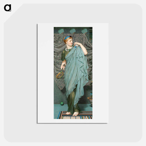 Battledore - アルバート ジョセフ ムーア Postcard.