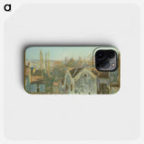 A Corner of Moret-sur-Loing - アルフレッド シスレー Phone Case.
