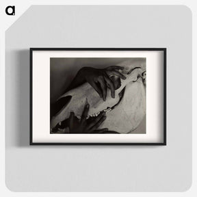 アートポスター-Hands and Horse Skull - アルフレッド スティーグリッツ Poster.