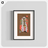 King of Hearts Costume Design for Alice in Wonderland - Alice in Wonderland Poster.