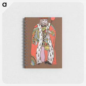 アートメモ帳-King of Hearts Costume Design for Alice in Wonderland - 不思議の国のアリス Memo.