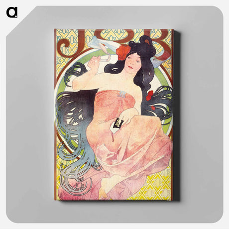 アートパネル-Job - アルフォンス ミュシャ Canvas.