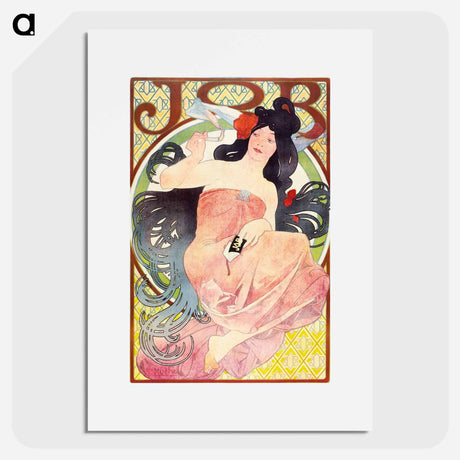 アートポスター-Job - アルフォンス ミュシャ Poster.