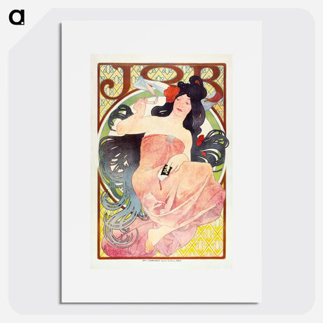 Alphonse Mucha(アルフォンス ミュシャ) - Job - アルフォンス ミュシャ Poster. - artgraph.「アートをもっと気軽に」世界の名画やアート作品をポスターなど身近なアイテムにプリントして販売するサイト「artgraph.」ポスター、アートフレーム、スマホケース、ノート…etcなど多くの製品を用意しております。専属アーティストの作品もあり、ここだけしか買えないアートに出会えます。│