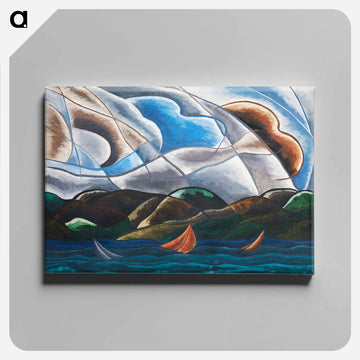 Clouds and Water - アーサー ダヴ Canvas.