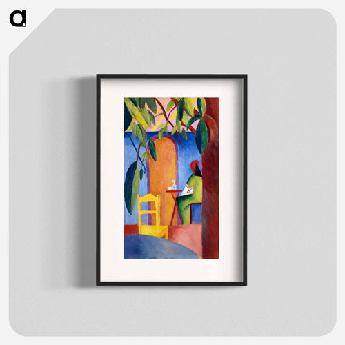Türkisches Café - August Macke Poster.