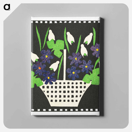 Basket of Flowers
 - Flower Basket Canvas.