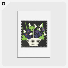 1-5_Basket-of-Flowers_hagaki
