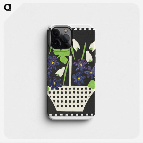 花籠 - 花のバスケット Phone Case.