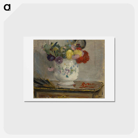 アートポストカード-Dahlias
 - ベルト モリゾ Postcard.