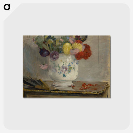 アートポストカード-Dahlias
 - ベルト モリゾ Postcard.