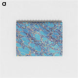 アートメモ帳-Abstract Marble Texture
 - 大英図書館 Memo.