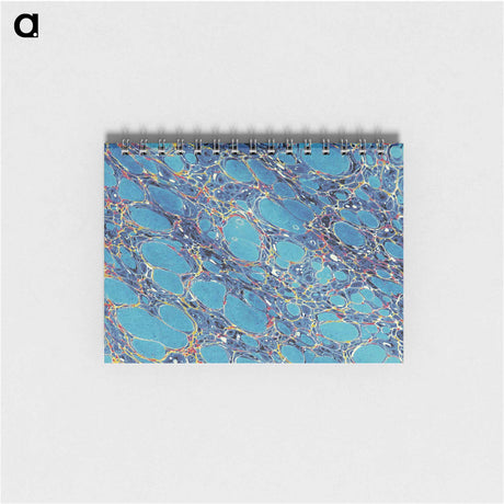 アートメモ帳-Abstract Marble Texture
 - 大英図書館 Memo.