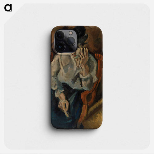 Woman Seated in Armchair
 - シャイム スーティン Phone Case.