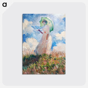 アートポストカード-Suzanne Hoschedé - クロード モネ Postcard.