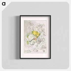 アートポスター-Flower Arrangement
 - コルネリス プロース ファン アムステル Poster.