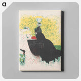 Les deux belles-soeurs - エドゥアール ヴュイヤール Canvas.