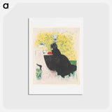 アートポストカード-Les deux belles-soeurs - エドゥアール ヴュイヤール Postcard.