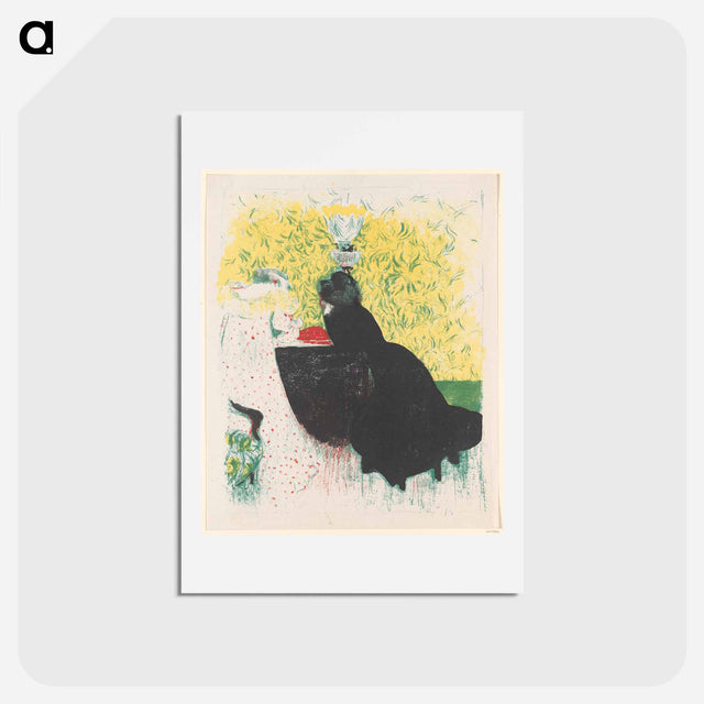 アートポストカード-Les deux belles-soeurs - エドゥアール ヴュイヤール Postcard.