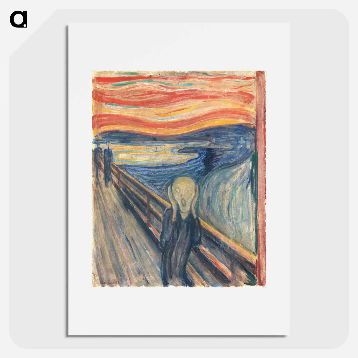 The Scream - Edvard Munch Poster.