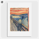 The Scream - Edvard Munch Poster.