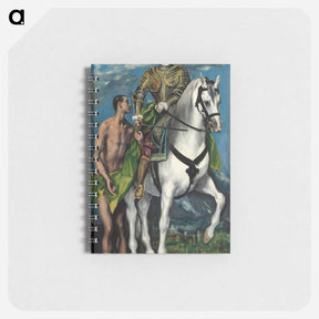 アートメモ帳-Saint Martin and the Beggar - エル グレコ Memo.