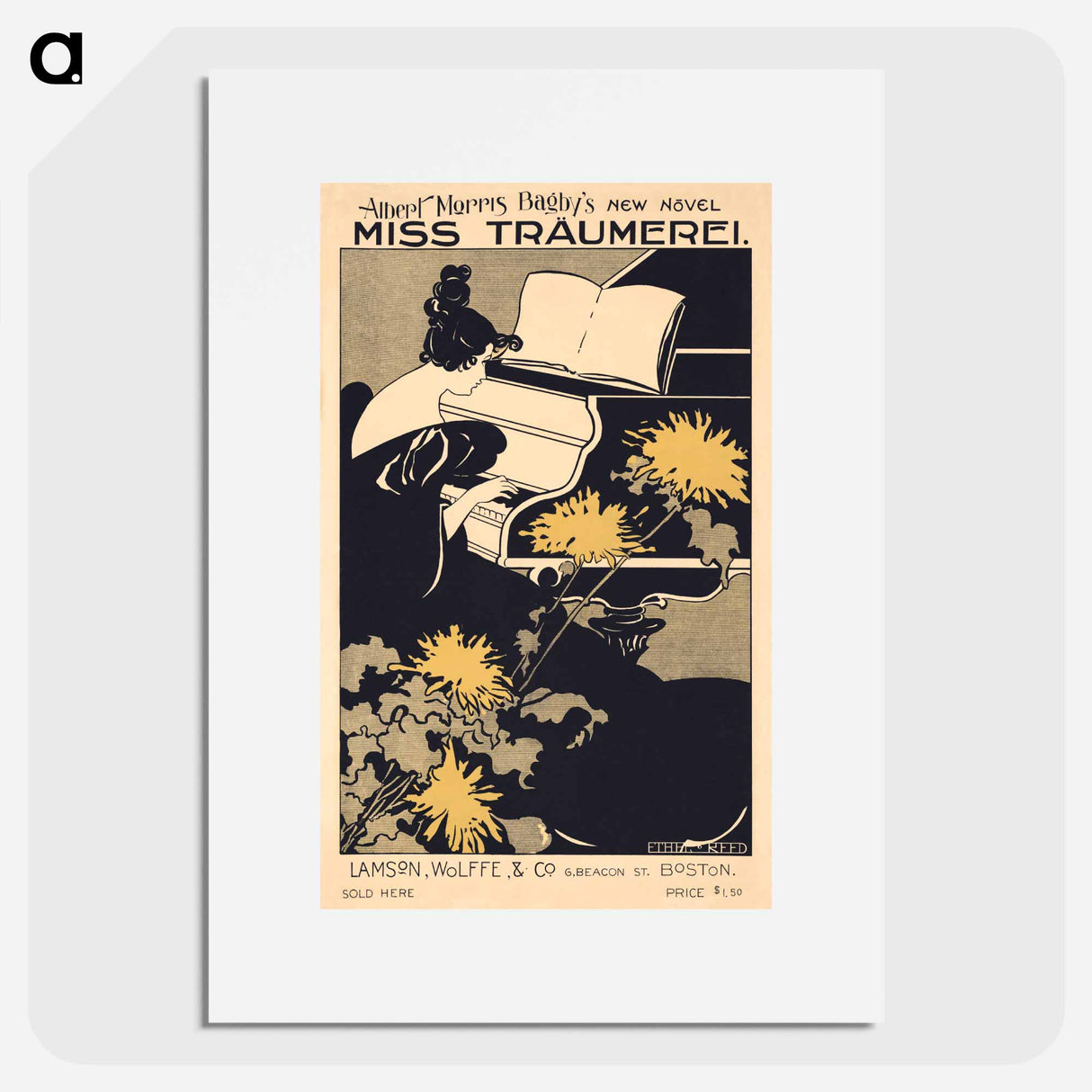 Miss Traumerei - Ethel Reed Poster.