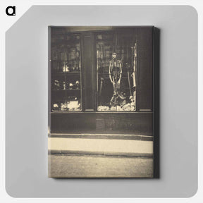 アートパネル-Naturaliste, rue de l'école de médecine
 - ウジェーヌ アジェ Canvas.