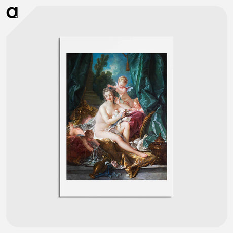 アートポストカード-The Toilette of Venus - フランソワ ブーシェ Postcard.