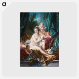 アートポストカード-The Toilette of Venus - フランソワ ブーシェ Postcard.