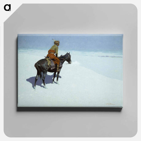アートパネル-Friends or Foes? (The Scout)
 - フレデリック レミントン Canvas.