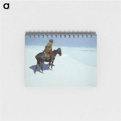 アートメモ帳-Friends or Foes? (The Scout)
 - フレデリック レミントン Memo.