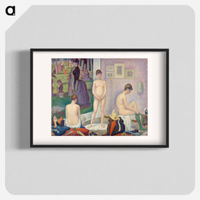 アートポスター-Georges Seurat Models (Poseuses) - ジョルジュ スーラ Poster.
