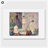 Georges Seurat Models (Poseuses) - Georges Seurat Poster.