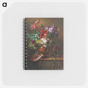アートメモ帳-Still Life with Flowers in a Greek Vase
 - ジョージアス ヤコブス ヨハネス ファン オス Memo.
