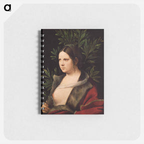 アートメモ帳-Portrait of a Young Woman (Laura)
 - ジョルジョーネ Memo.
