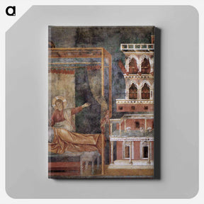 アートパネル-Dream of the Palace - ジョット ディ ボンドーネ Canvas.