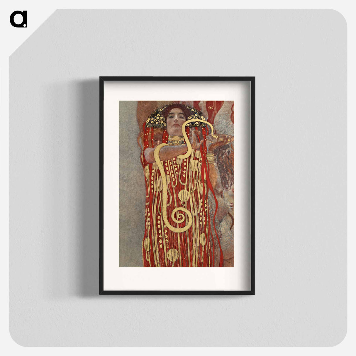 Hygieia - Gustav Klimt Poster.