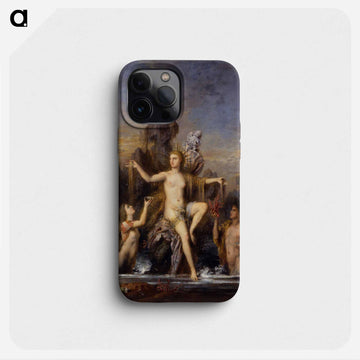 『海から上がるヴィーナス』 (1866年) - ギュスターヴ モロー Phone Case.