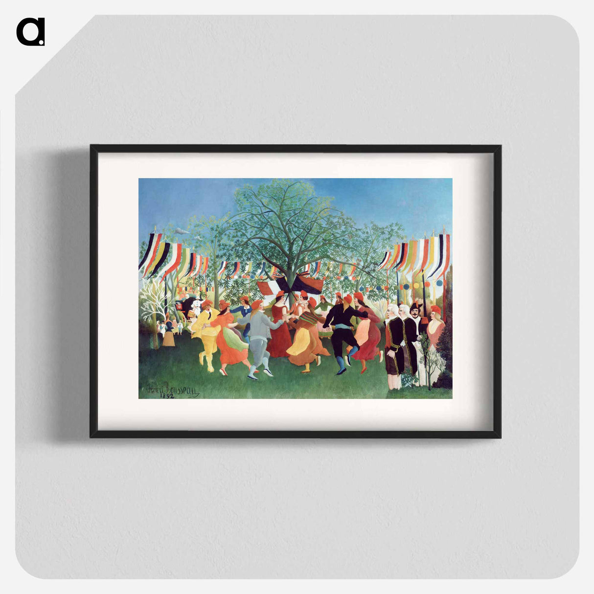 A Centennial of Independence - Henri Rousseau Poster.