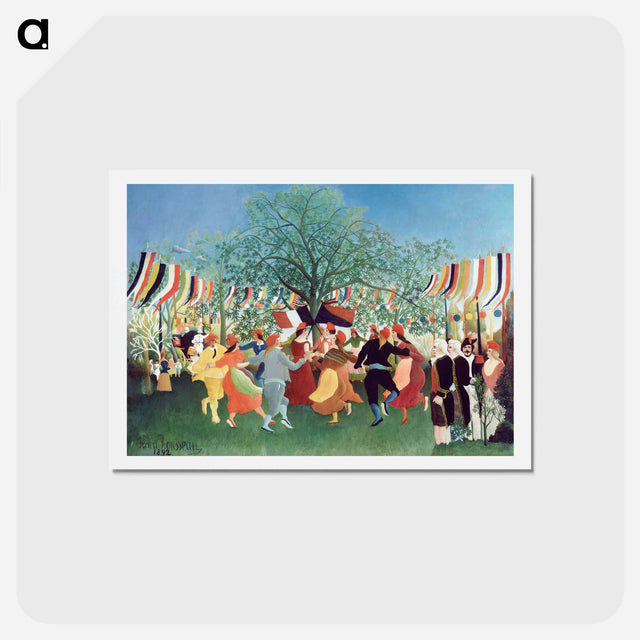 アートポストカード-A Centennial of Independence - アンリ ルソー Postcard.